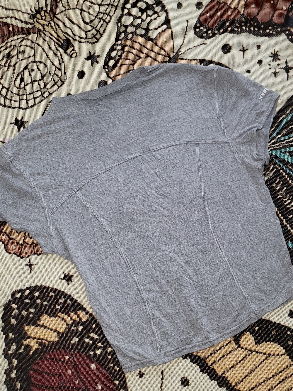 YoungLA Women's Long Sleeve Performance Tee in Gray